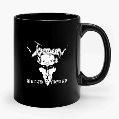 the GazettE ブラックネックレス2014年GROAN OF VENOM Venom Black Metal Band Logo Ceramic Mug